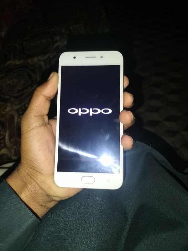 Oppo A57 with box chargel 4