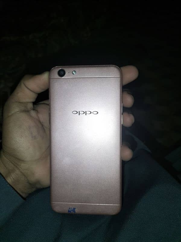 Oppo A57 with box chargel 6