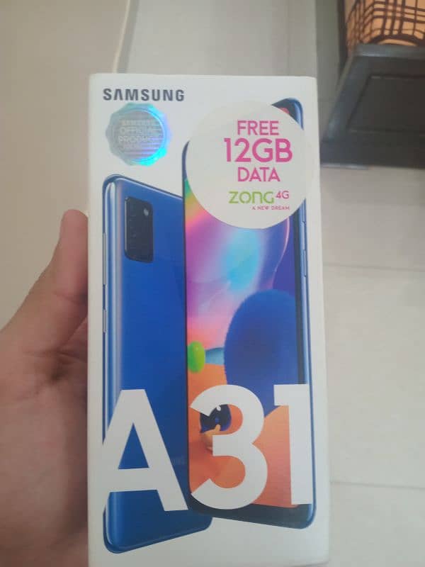 Samsung A31 4 128 with box 6