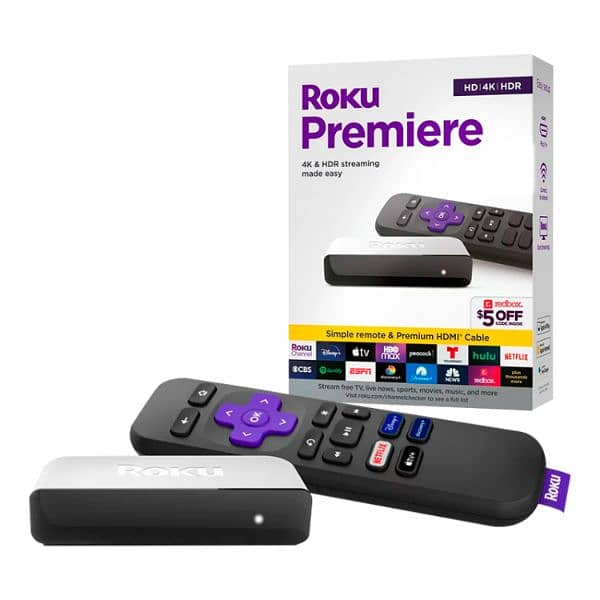 ROKU Premiere HDR TV Fire Stick 0