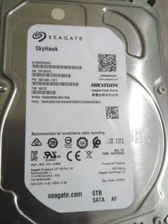 6 Tb and 1 Tb Harddisk Drive