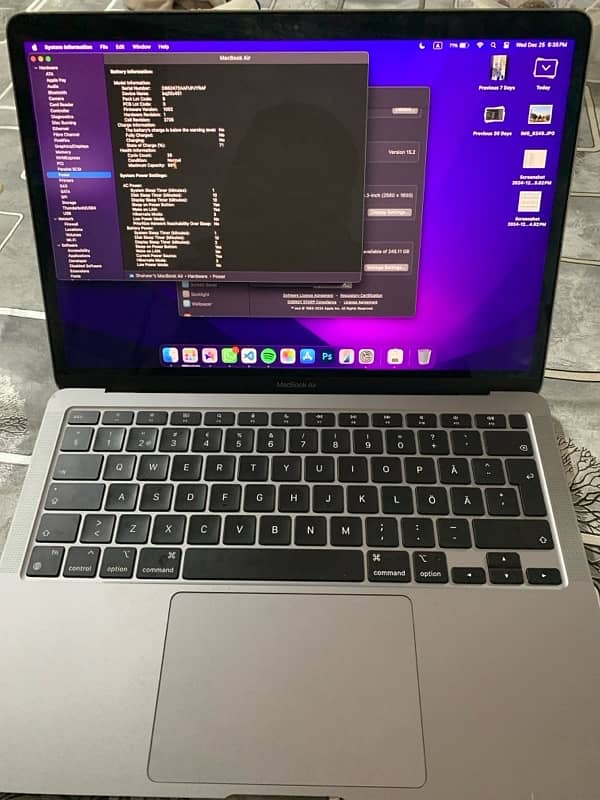 Macbook air M1 5