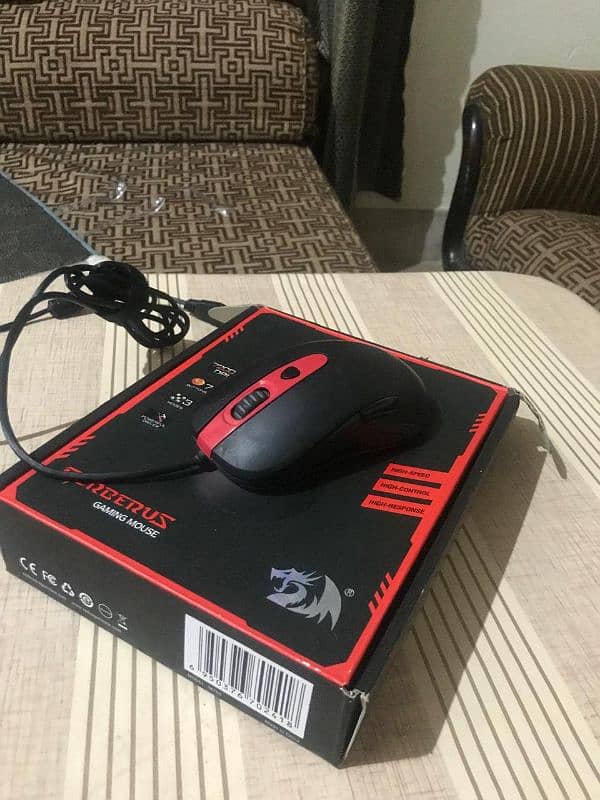 Red Dragon Gaming Mouse | M703 Gerderous | black 1