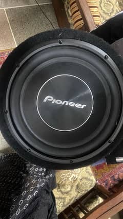 Pioneer dual coil bass tube