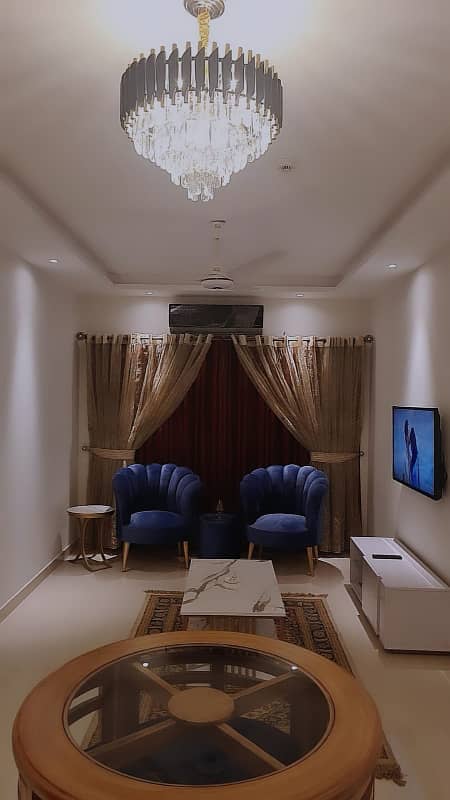 Fully Furnished Flat Is Available For Rent In Defense View Apartments Near Dha Phase 4 3