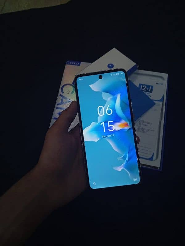 TECNO CAMON 18T WITH BOX 7