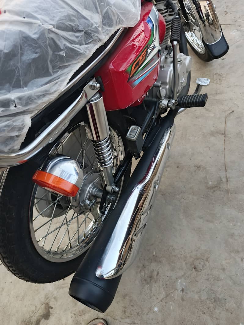 Honda 125 2023 189 kilometers running only 2