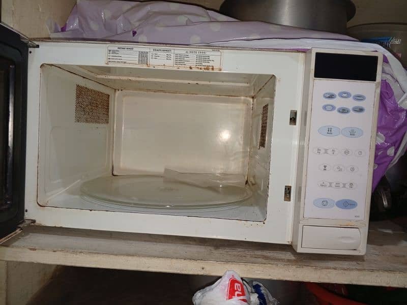 Samsung microwave over 3