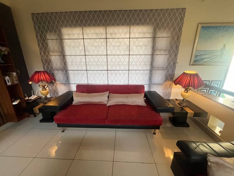 7 seater sofa with 2 side table and 1 centre table in 50000 0