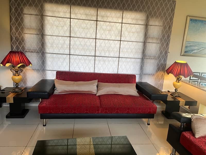 7 seater sofa with 2 side table and 1 centre table in 50000 2