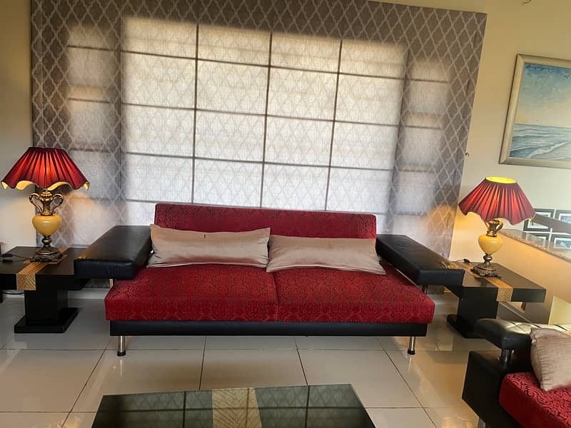 7 seater sofa with 2 side table and 1 centre table in 50000 5