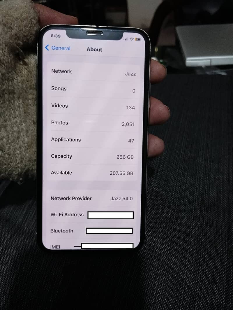 iPhone X 256GB PTA APPROVED 3