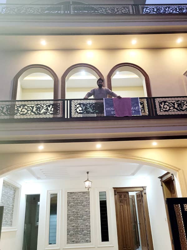 8.5 Marla Modern design Very beautiful hot location house for sale in Soan GardenIslamabad 1