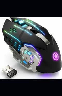 Wireless RGB Gaming Mouse Rechargeable