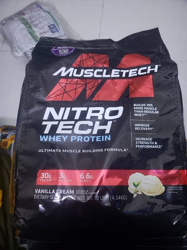 Muscle tech Nitro tech 100% whey 0