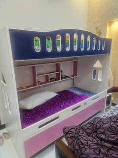 double bunk bed 2 months used