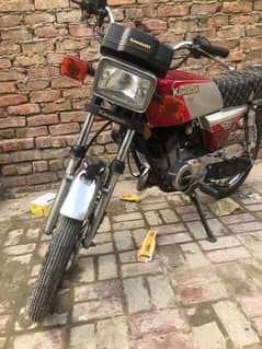 Kawasaki GTO 125 NUMBER PAR HAI BIKE FILE full company hai