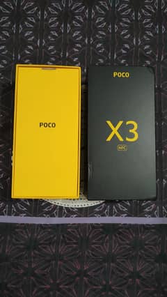 Xiaomi Poco x3 complete box