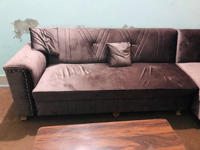 L shaped sofa new 0