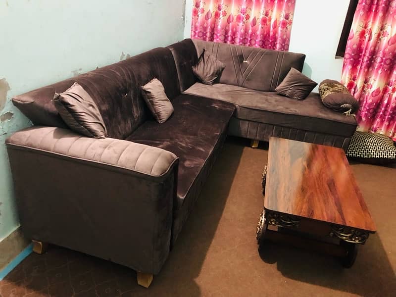 L shaped sofa new 1