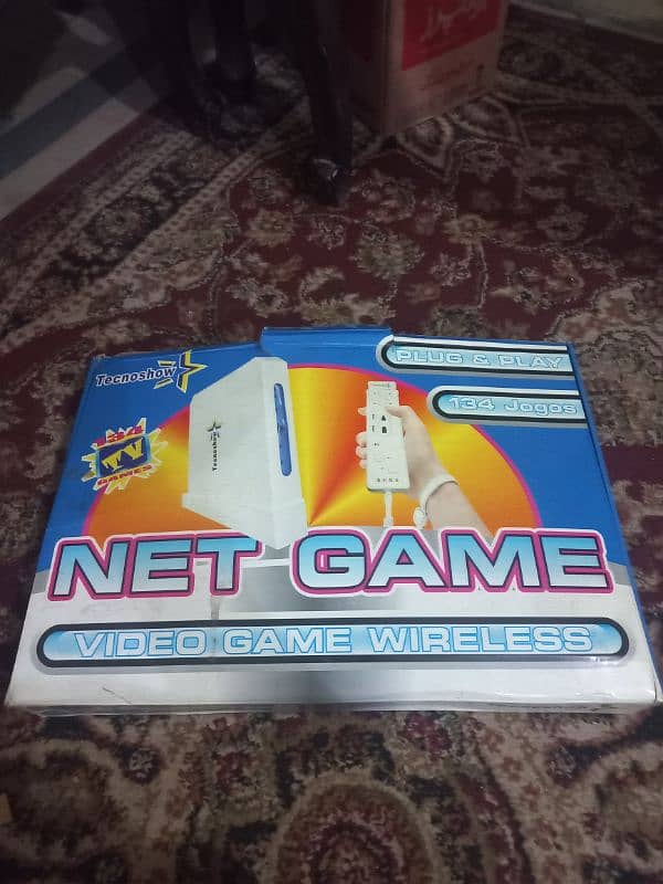 NET GAME TECHNOSHOW WIRLESS VIDEO GAME WITH 14 GAMES. 5