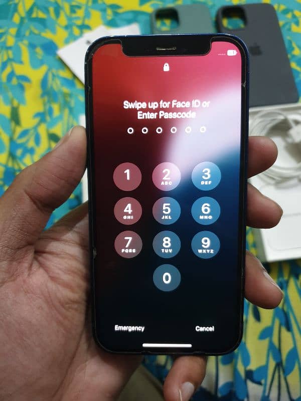 iPhone 12 Mini Factory unlocked (non PTA) Waterpack Sale Exchange 8