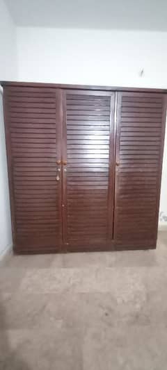 Pure wooden cupboard (3door)