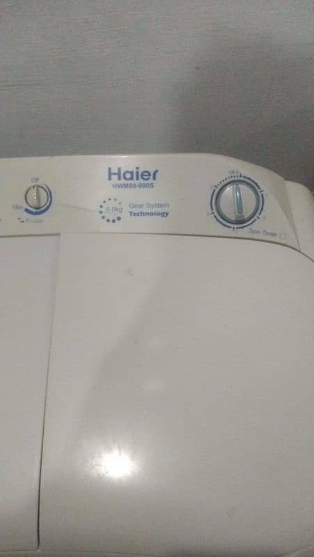 haier washing mesheeen 6