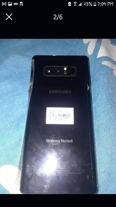 Samsung note 8 non PtA 6/64 3