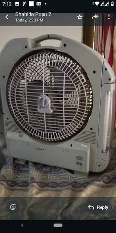 Geepas  rechargeable fan