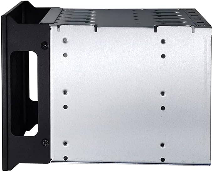 LARGE CAPACITY HDD DISK-DRIVES CAGE RACK 04X 3.5IN SATA TRAYS!!! 6