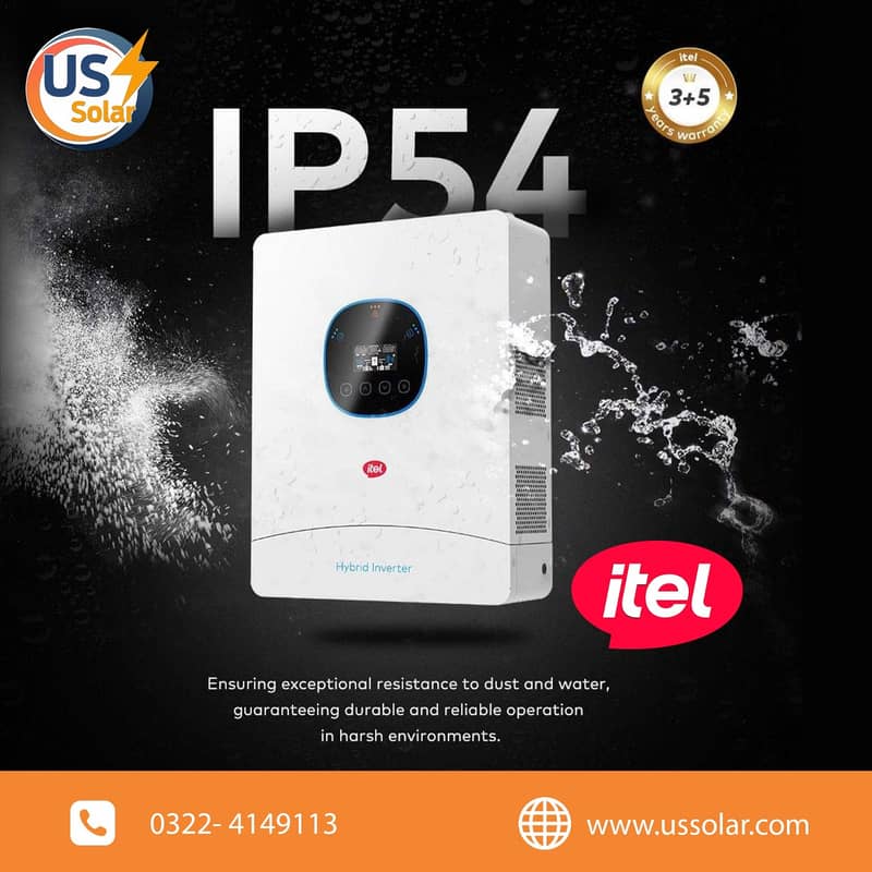 Itel 4kw-6kw Hybrid Solar Inverter-8 year warranty 4