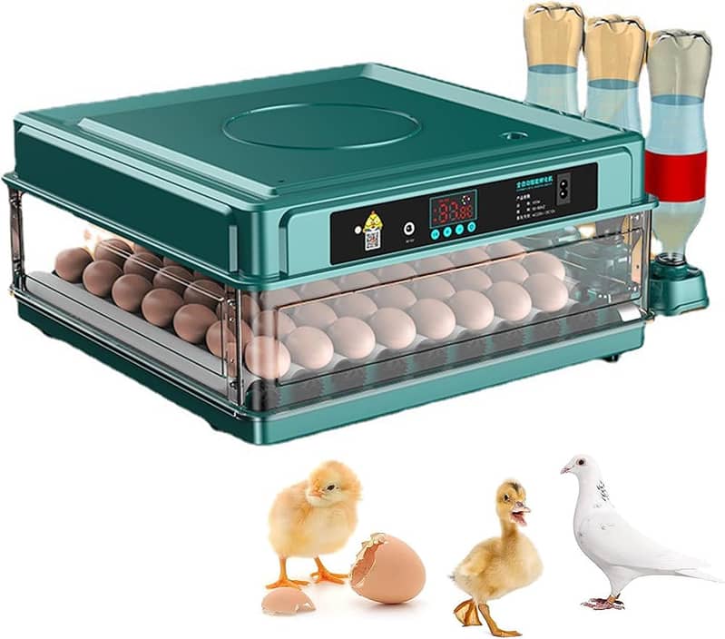 INTELLEGENT ( GREEN ) 15,30,70,140EGG FULL AUTOMATIC INCUBATOR 3