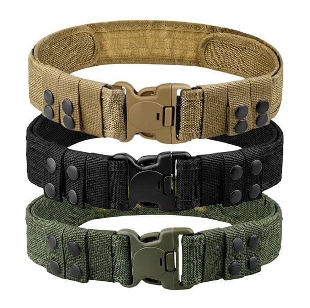 Quick Release Tactical Belt for Men Fashion Style Combat Belt 1