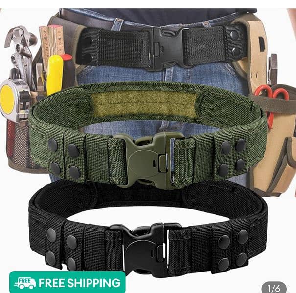 Quick Release Tactical Belt for Men Fashion Style Combat Belt 3