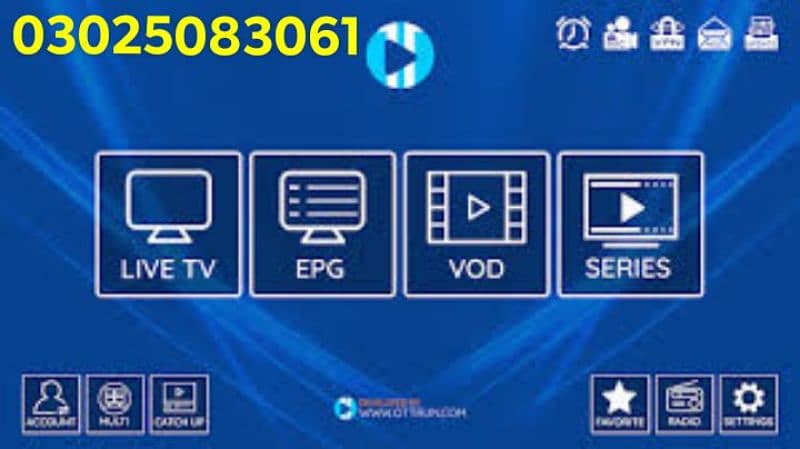 OPPLEX TV IPTV Live TV Channels / Android & Smart LED 03025083061 0