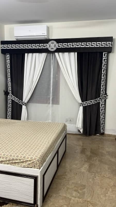 DARK BROWN nd White Velvet Curtains COMPLETE SET 4