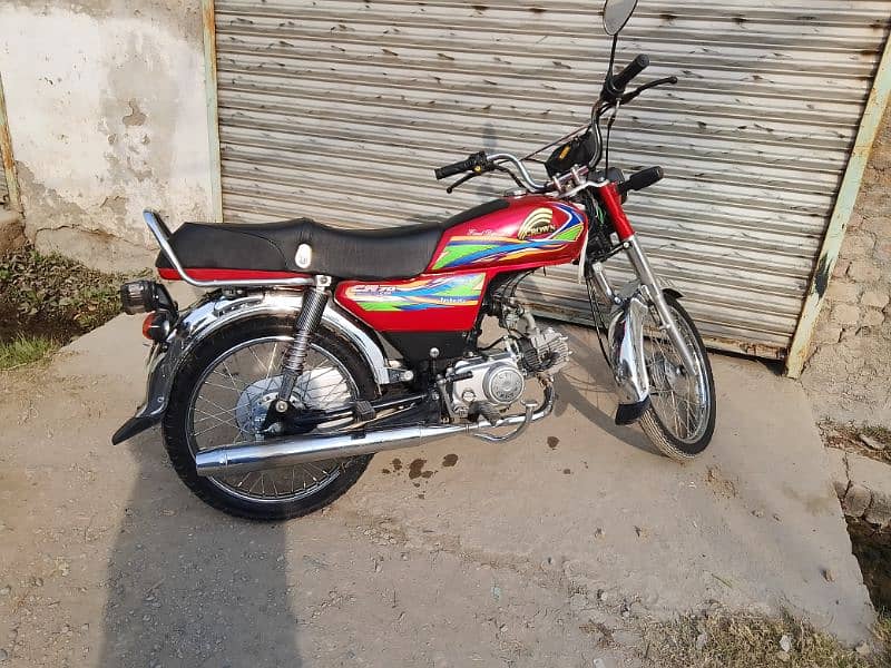 Crown bike h 70 2021 model bilkul saaf shisha bike h 0