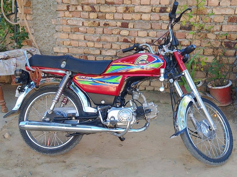 Crown bike h 70 2021 model bilkul saaf shisha bike h 3