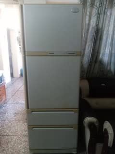 Mitsubishi full side fridge, 4 door Refrigerator 10/10