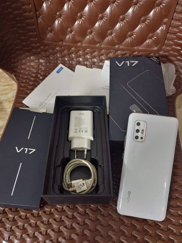 Vivo V17 (8gb 256gb) Complete Box 13