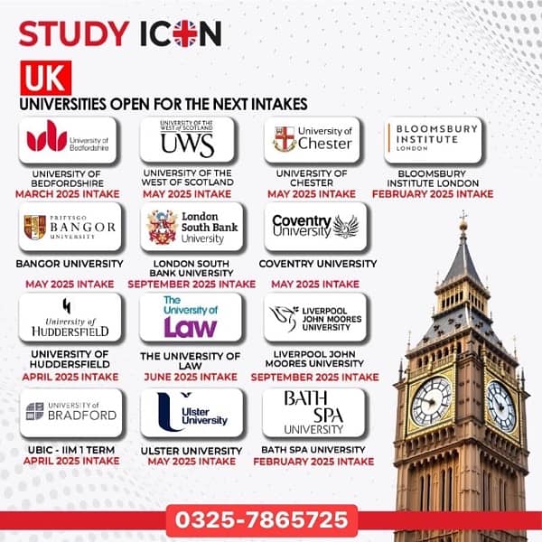 Study in UK without IELTS without Bank Statement 0