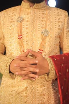 Grooms sherwani