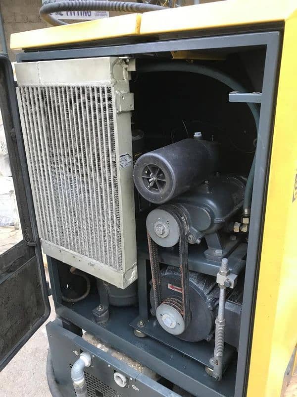 kaeser Airtower 19/ 11 kw with dryer air compressore used machine 4