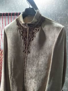 Sherwani cream colour new hai