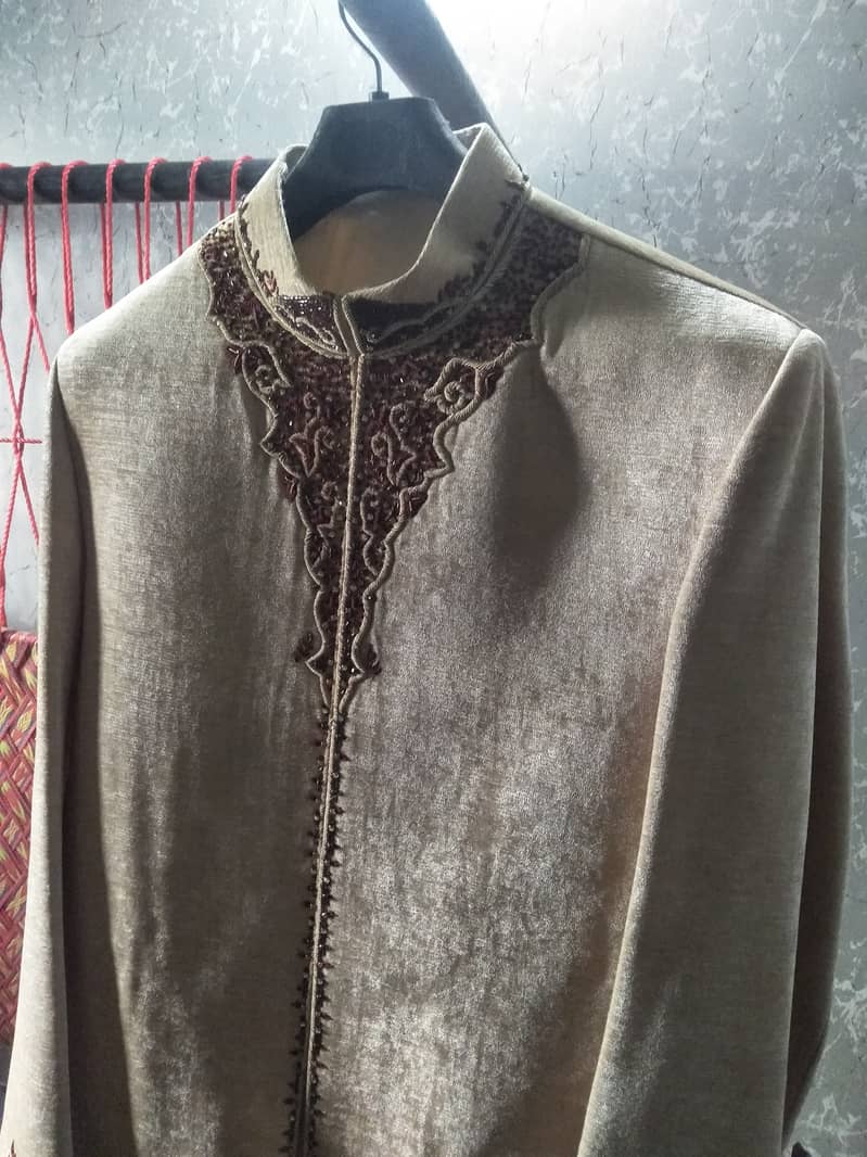 Sherwani cream colour new hai 0