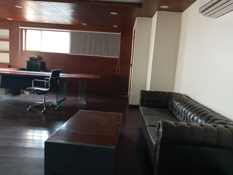 Furnished 5000sq. Ft Office Main Boulevard Gulberg 3 Near Liberty Market 3