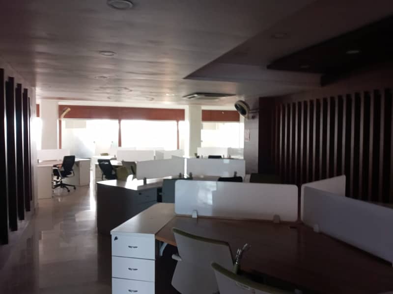 Furnished 5000sq. Ft Office Main Boulevard Gulberg 3 Near Liberty Market 13