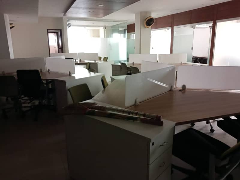 Furnished 5000sq. Ft Office Main Boulevard Gulberg 3 Near Liberty Market 17