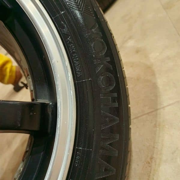 Honda civic Reborn 16 inches alloy rims with brand new Yokohama tyers 4